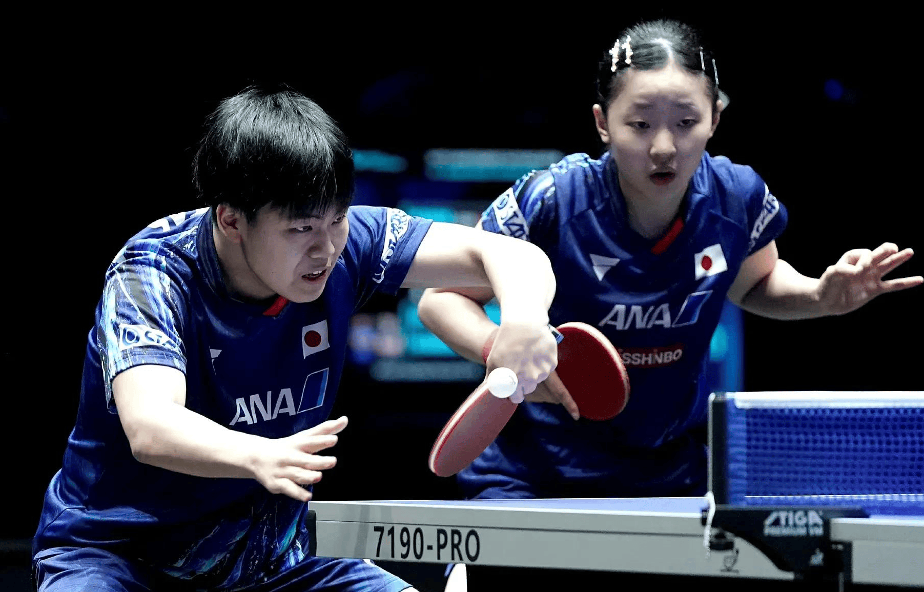 奥地利队轻取波兰队，张本智和高光表现